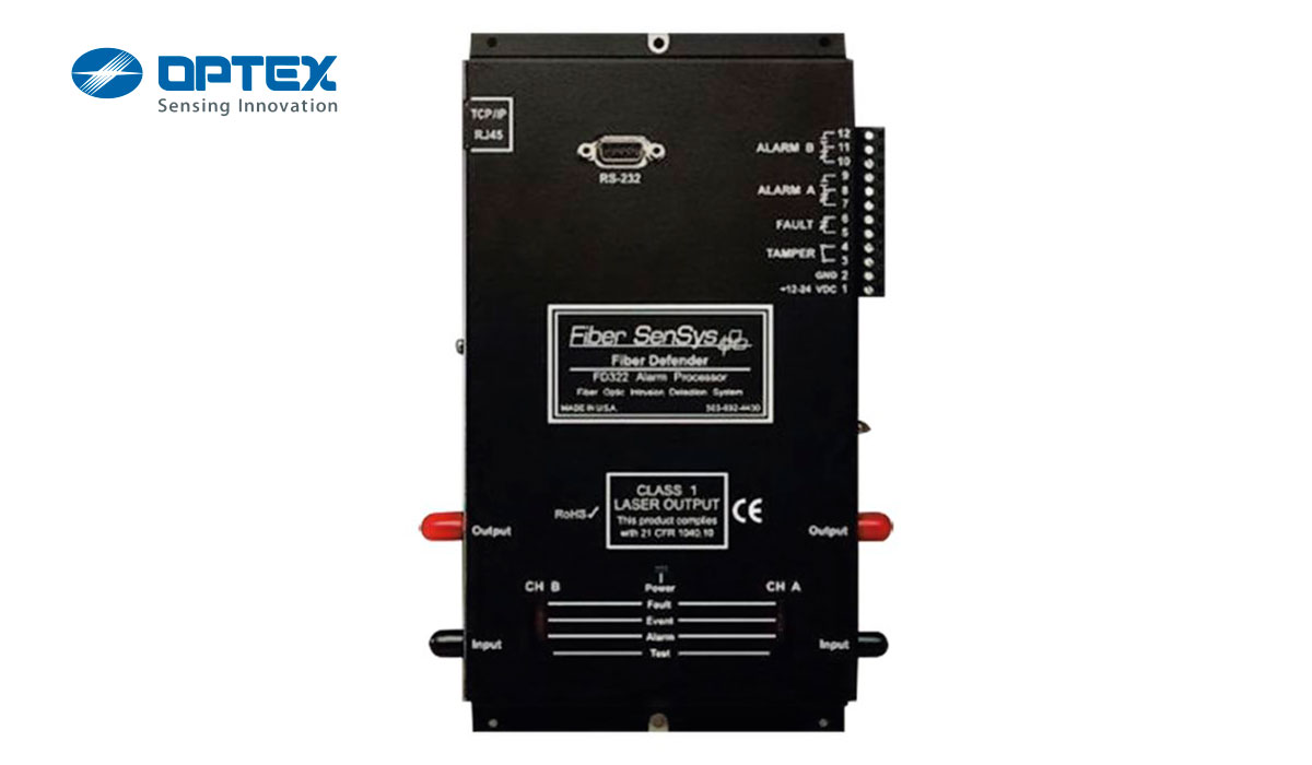 Fiber Optics SICUR 2016: BUNKER SEGURIDAD presents all novelties concerning OPTEX REDWALL and FIBER SENSYS products