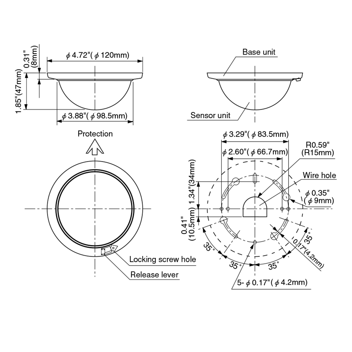 Passive infrared sensor series
