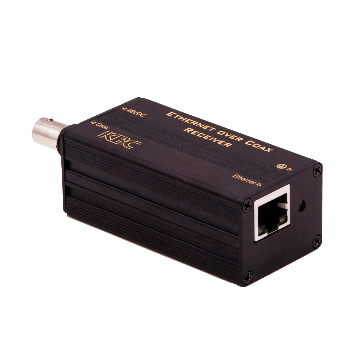 he KBC eCoppe line of products offer a cost-effective way to connect the latest IP cameras using existing coax or copper (UTP) wiring to a remote monitoring station.